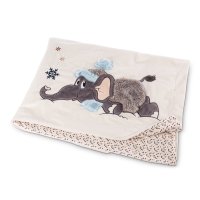 NICI Winter Friends Kuscheldecke Elefant Amadou | Kuscheltier.Boutique