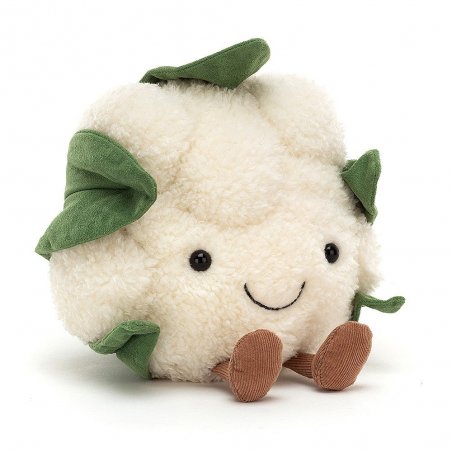 Jellycat Amuseables Blumenkohl Vorderseite | Kuscheltier.Boutique