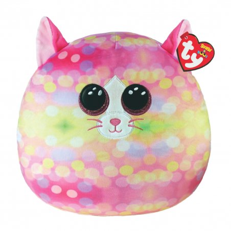 Ty Squish-a-Boos Plüschkissen Katze Sonny, 35cm | Kuscheltier.Boutique