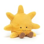 Jellycat Amuseables Sonne, 28cm Vorderseite | Kuscheltier.Boutique