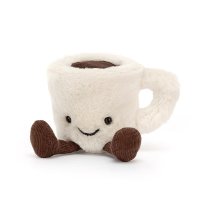 Jellycat Amuseables Espressotasse, Vorderseite | Kuscheltier.Boutique