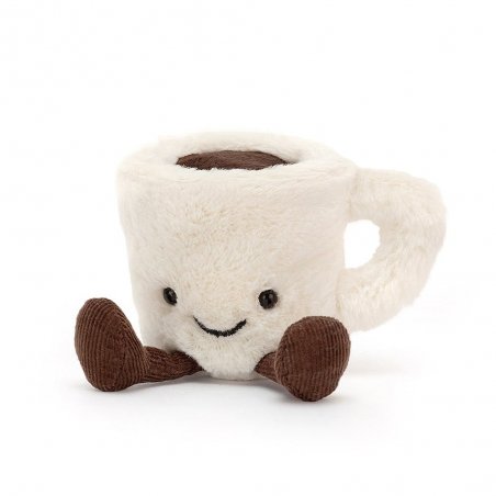 Jellycat Amuseables Espressotasse, Vorderseite | Kuscheltier.Boutique