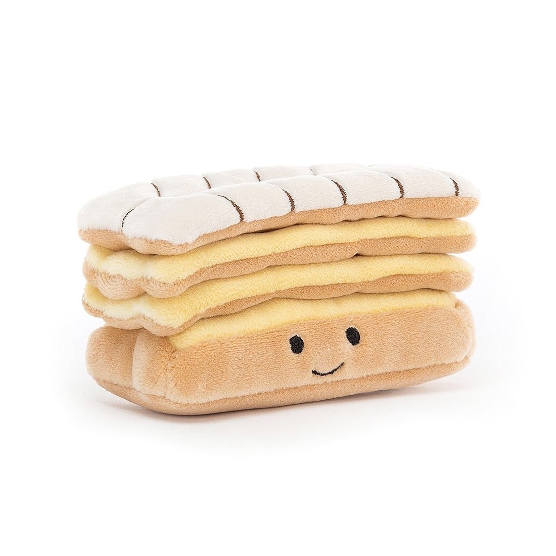 Jellycat Pretty Patisserie Mille Feuille Vorderseite | Kuscheltier.Boutique