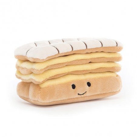 Jellycat Pretty Patisserie Mille Feuille Vorderseite | Kuscheltier.Boutique