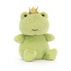 Jellycat Froschkönig Crowning Croaker, grün Vorderseite | Kuscheltier.Boutique