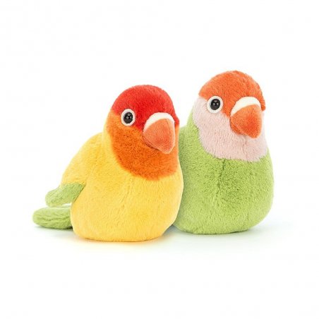 Jellycat Vogelpärchen Lovely Lovebirds, Vorderseite | Kuscheltier.Boutique