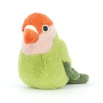 Jellycat Vogelpärchen Lovely Lovebirds, grüner Vogel | Kuscheltier.Boutique