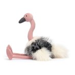 Jellycat Strauß Ramonda Ostrich schwarz-weiß | Kuscheltier.Boutique