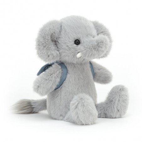 Jellycat Elefant Backpack Elephant mit Rucksack Vorderseite | Kuscheltier.Boutique