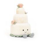 Jellycat Amuseables Wedding Cake, Vorderseite | Kuscheltier.Boutique