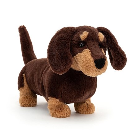 Jellycat Dackel Otto Sausage Dog 27cm Vorderseite | Kuscheltier.Boutique