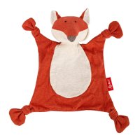 sigikid Yellow Sunshine Schmusetuch Fuchs Vorderseite | Kuscheltier.Boutique