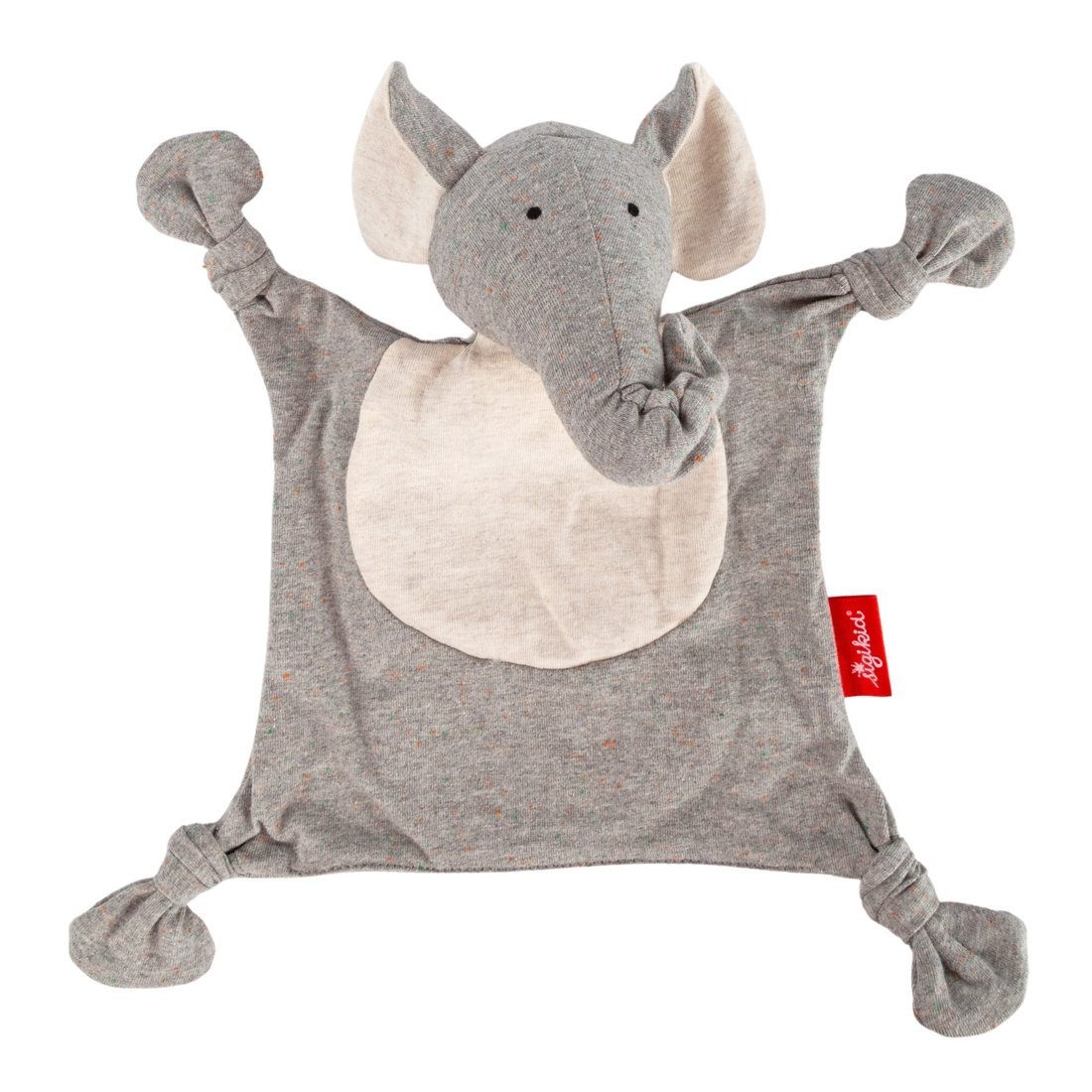 sigikid Yellow Sunshine Schmusetuch Elefant Vorderseite | Kuscheltier.Boutique