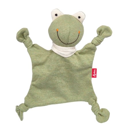 sigikid Yellow Sunshine Mini-Schmusetuch Frosch | Kuscheltier.Boutique