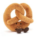 Jellycat Amuseables Brezel, Vorderseite | Kuscheltier.Boutique