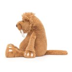 Jellycat Säbelzahntiger Stellan, zimtbraun | Kuscheltier.Boutique