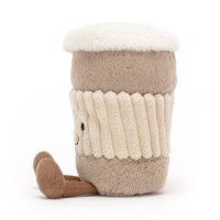 Jellycat Amuseables Coffee to Go, braun / beige | Kuscheltier.Boutique