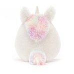 Jellycat Einhorn Amuseabean Unicorn, Rückseite | Kuscheltier.Boutique