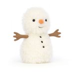 Jellycat Little Plüsch Schneemann weiß Vorderseite | Kuscheltier.Boutique