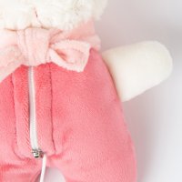 sigikid Mini-Spieluhr Schaf rosa, Reißverschluß | Kuscheltier.Boutique