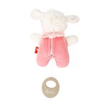 sigikid Mini-Spieluhr Schaf rosa, Rückseite | Kuscheltier.Boutique