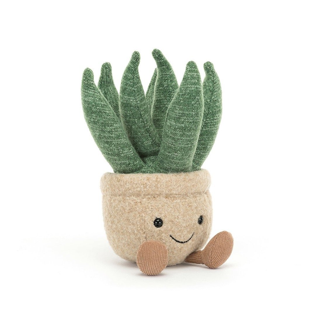 Jellycat Pflanze Amuseable Aloe Vera Vorderseite | Kuscheltier.Boutique