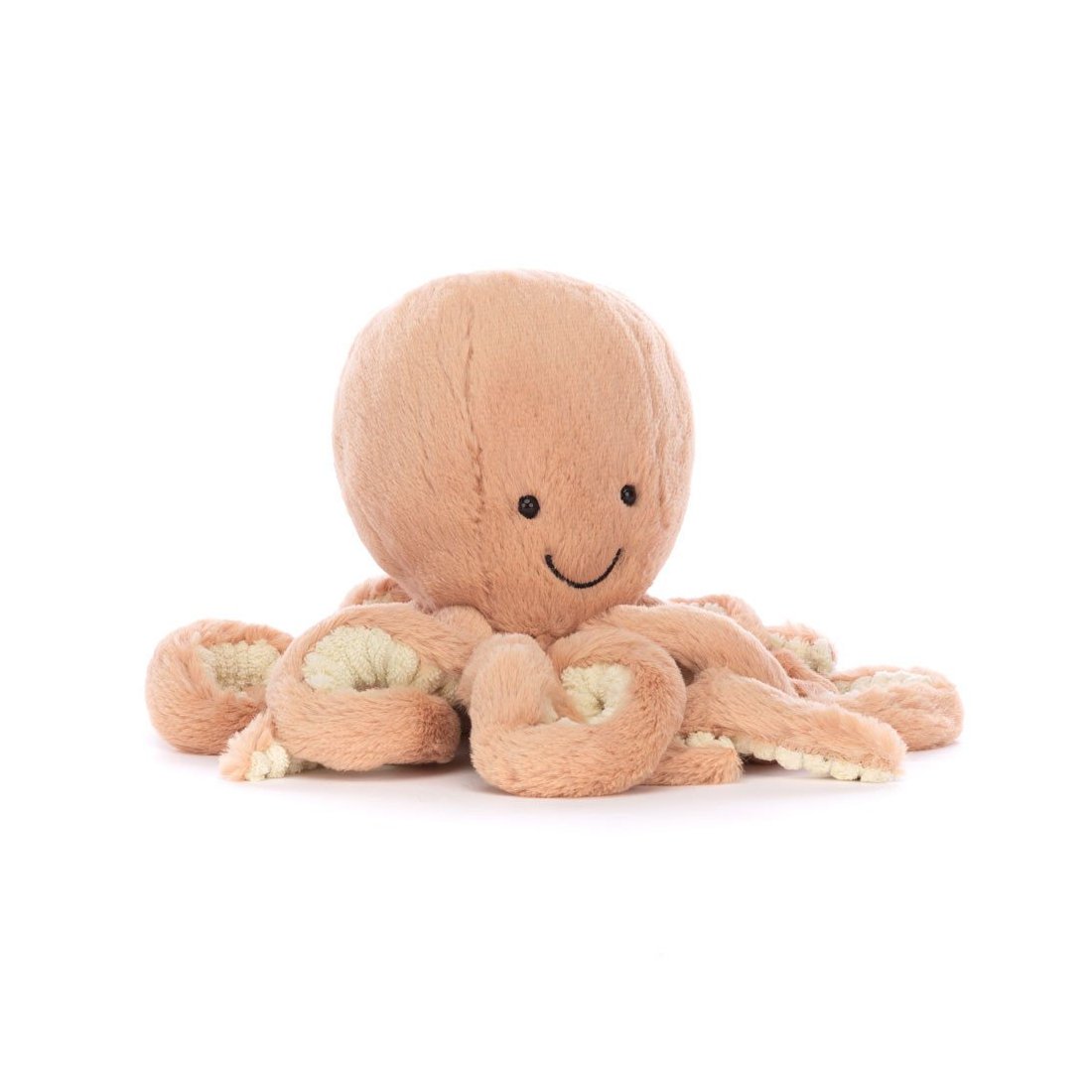 Jellycat Oktopus Odell 22cm Vorderseite Krake | Kuscheltier.Boutique