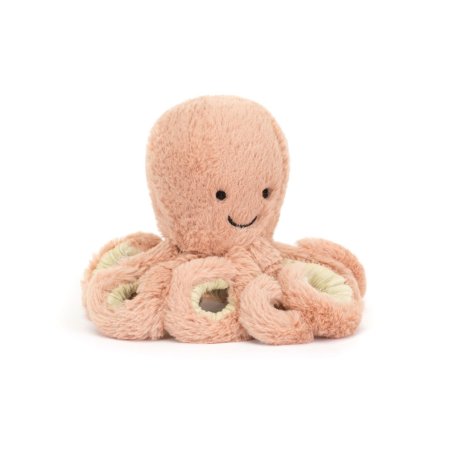 Jellycat Oktopus Odell 15cm Vorderseite Krake | Kuscheltier.Boutique