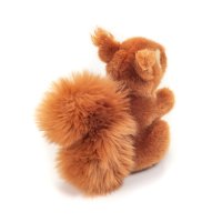 Hermann TEDDY Eichhörnchen sitzend Rückseite | Kuscheltier.Boutique