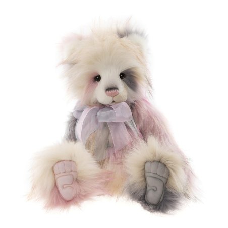 Charly Bears Teddybär Baby Sister beige / rosa | Kuscheltier.Boutique