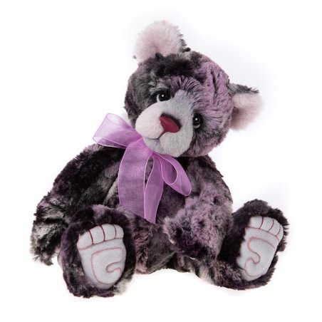 Charly Bears Teddybär Birthday Bear 2023 violett | Kuscheltier.Boutique