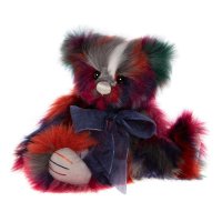 Charly Bears Teddybär Piggledy dunkelrot | Kuscheltier.Boutique