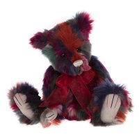Charly Bears Teddybär Higgledy dunkelrot | Kuscheltier.Boutique