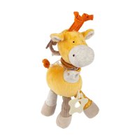 sigikid Yellow Aktiv-Spielzeug Giraffe Vorderseite | Kuscheltier.Boutique