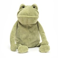 Jellycat Fergus Frog 33cm Vorderseite Frosch  | Kuscheltier.Boutique