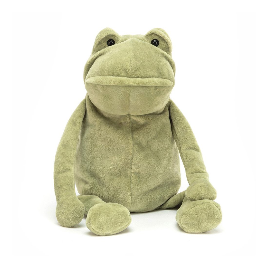 Jellycat Fergus Frog 33cm Vorderseite Frosch  | Kuscheltier.Boutique