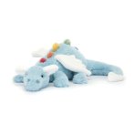 Jellycat Sky Dragon Vorderseite Drache | Kuscheltier.Boutique