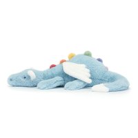 Jellycat Sky Dragon Drache himmelblau | Kuscheltier.Boutique