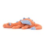 Jellycat Persimmon Dragon Drache pfirsich | Kuscheltier.Boutique