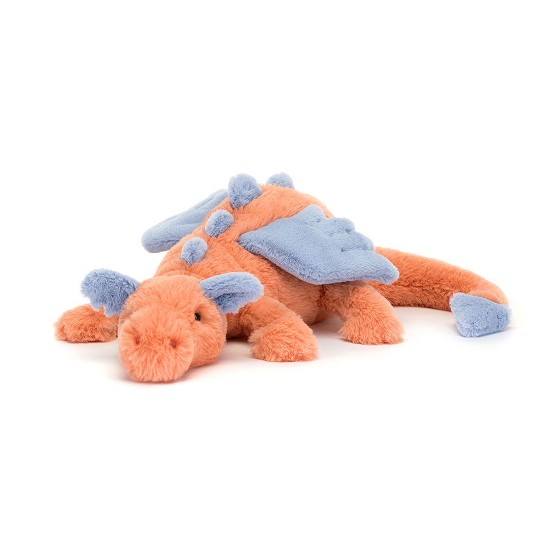 Jellycat Persimmon Dragon Vorderseite Drache | Kuscheltier.Boutique