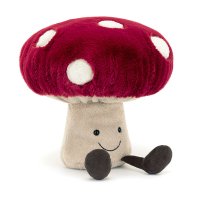Jellycat Fliegenpilz Amuseables Mushroom Vorderseite | Kuscheltier.Boutique