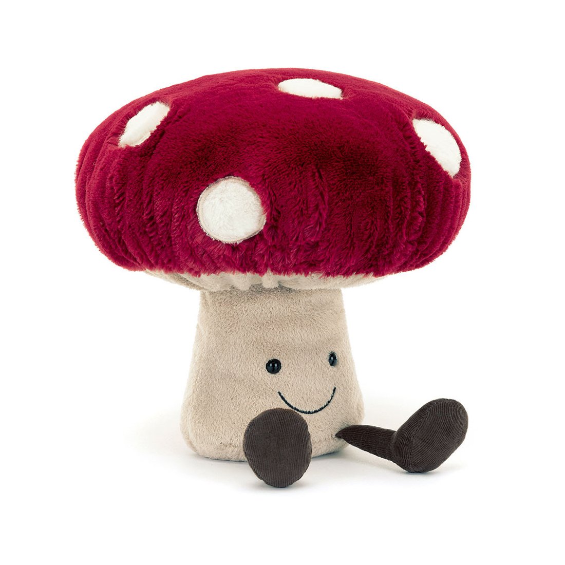 Jellycat Fliegenpilz Amuseables Mushroom Vorderseite | Kuscheltier.Boutique