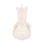 Jellycat Einhorn Bashful Unicorn Rückseite | Kuscheltier.Boutique