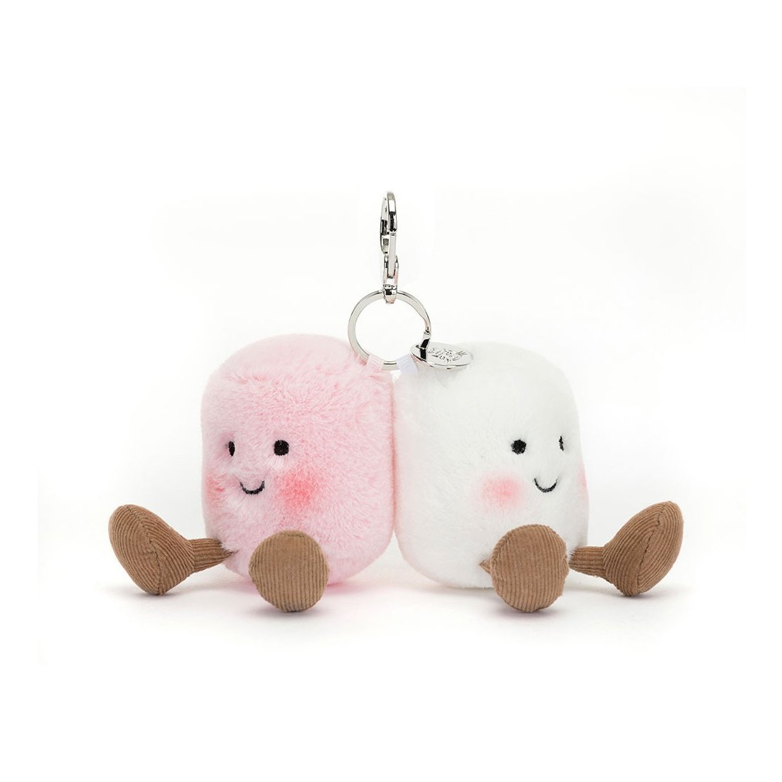 Jellycat Amuseables Marshmallows Vorderseite Anhänger | Kuscheltier.Boutique