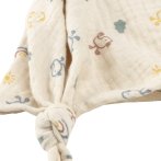 Sterntaler Ente Edda Stoffdetail Schmusetuch | Kuscheltier.Boutique