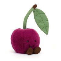 Jellycat Amuseables Cherry Vorderseite Kirsche | Kuscheltier.Boutique