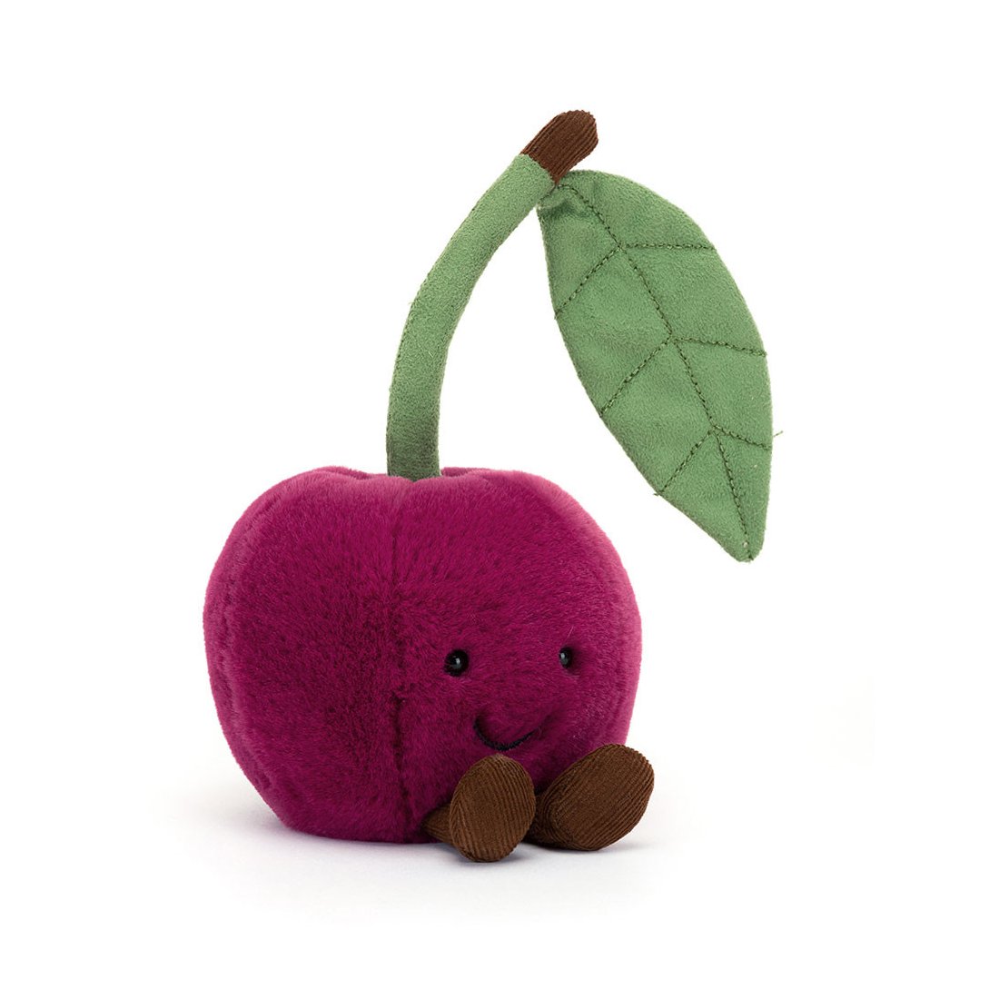 Jellycat Amuseables Cherry Vorderseite Kirsche | Kuscheltier.Boutique