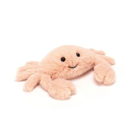 Jellycat Fluffy Crab Vorderseite Krabbe | Kuscheltier.Boutique