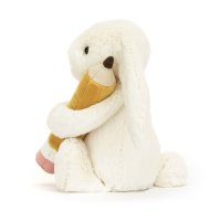 Jellycat Hase Bashful Bunny mit Bleistift | Kuscheltier.Boutique