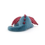 Jellycat Dexter Dragon 50cm Rückseite Drache | Kuscheltier.Boutique